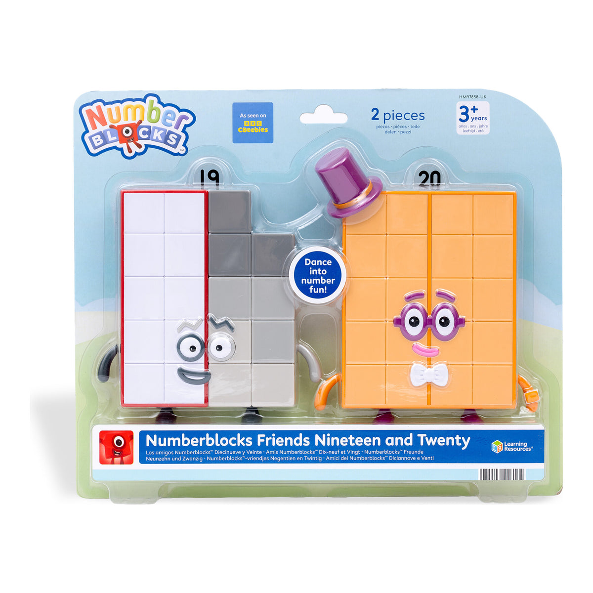 Learning Resources Numberblocks Friends Nineteen and Twenty Figure Pack