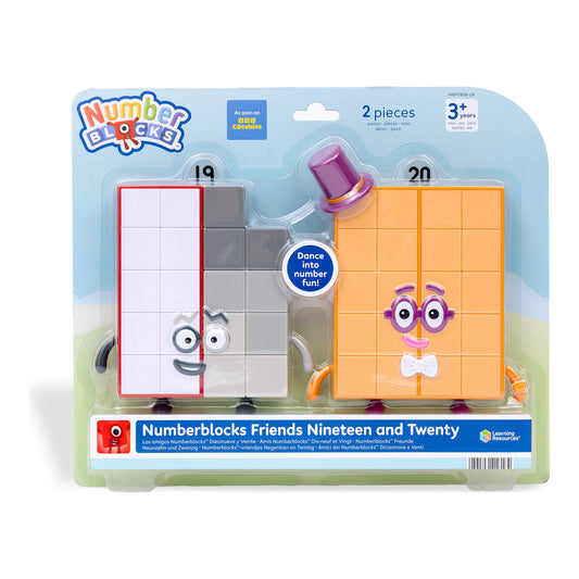 Learning Resources Numberblocks Friends Nineteen and Twenty Figure Pack