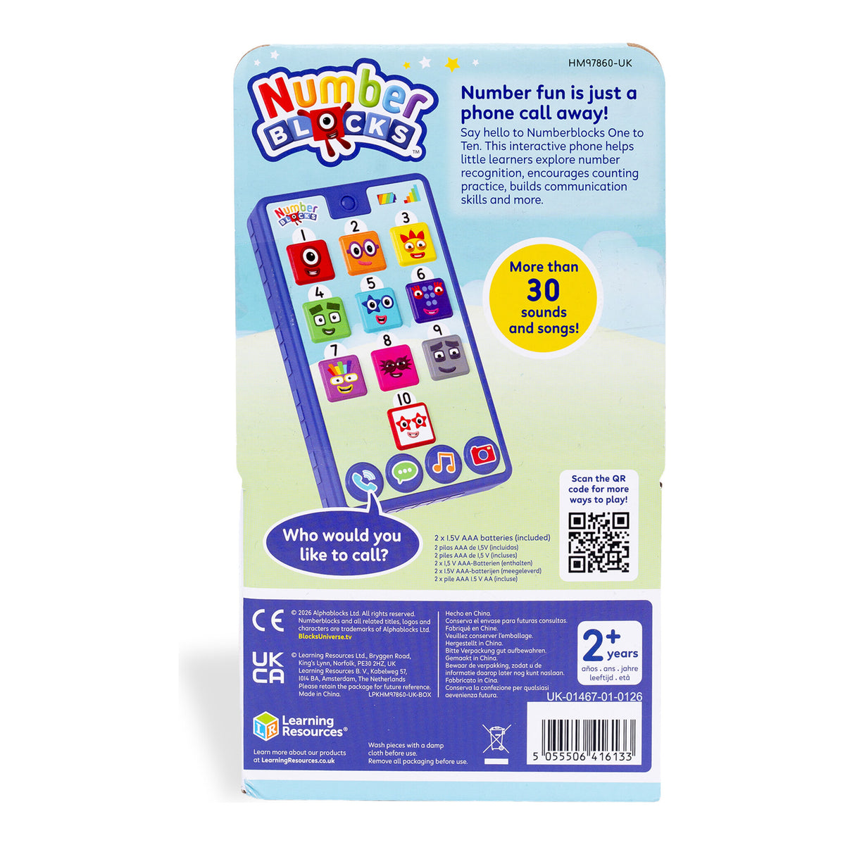 Learning Resources Numberblocks Number Fun Phone