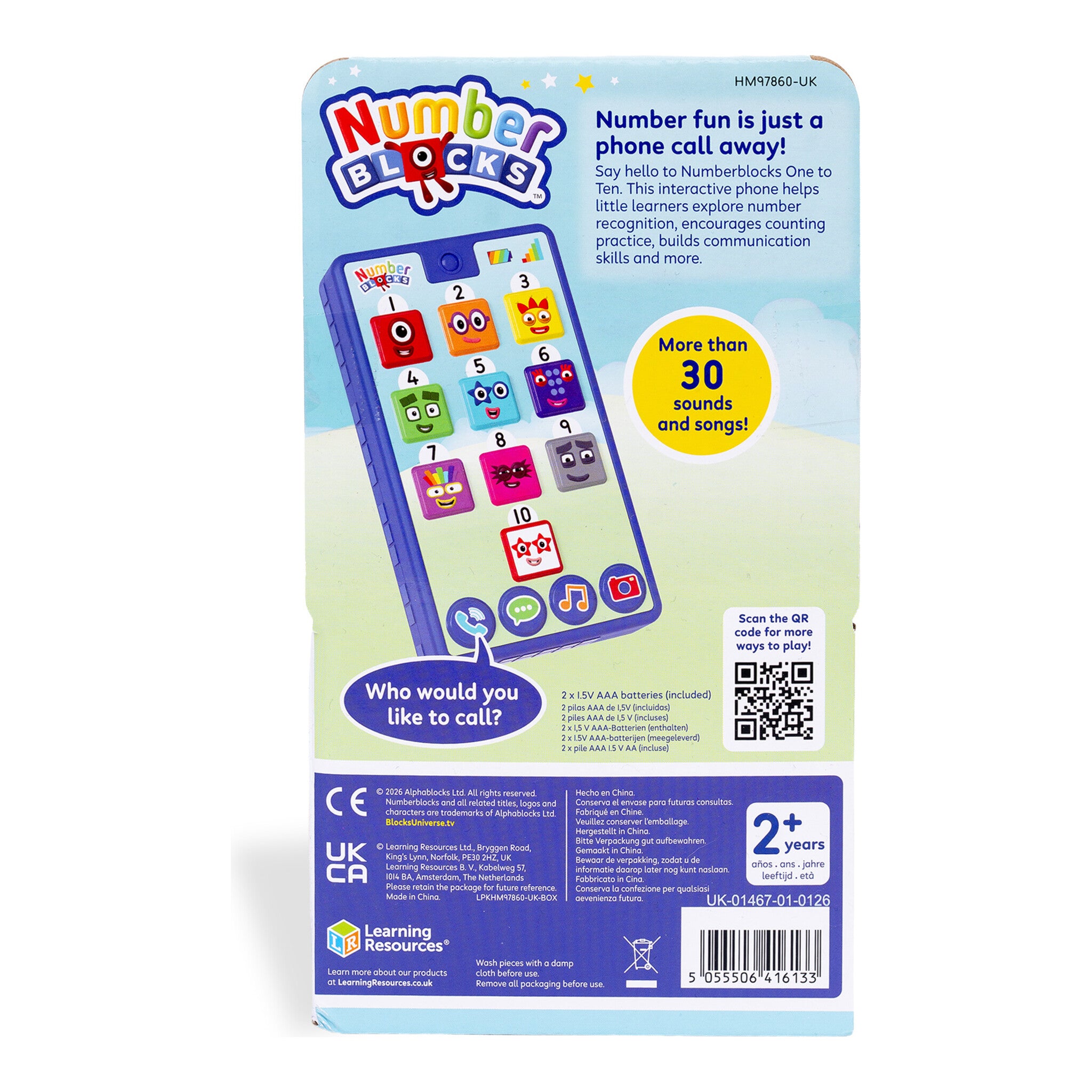 Learning Resources Numberblocks Number Fun Phone