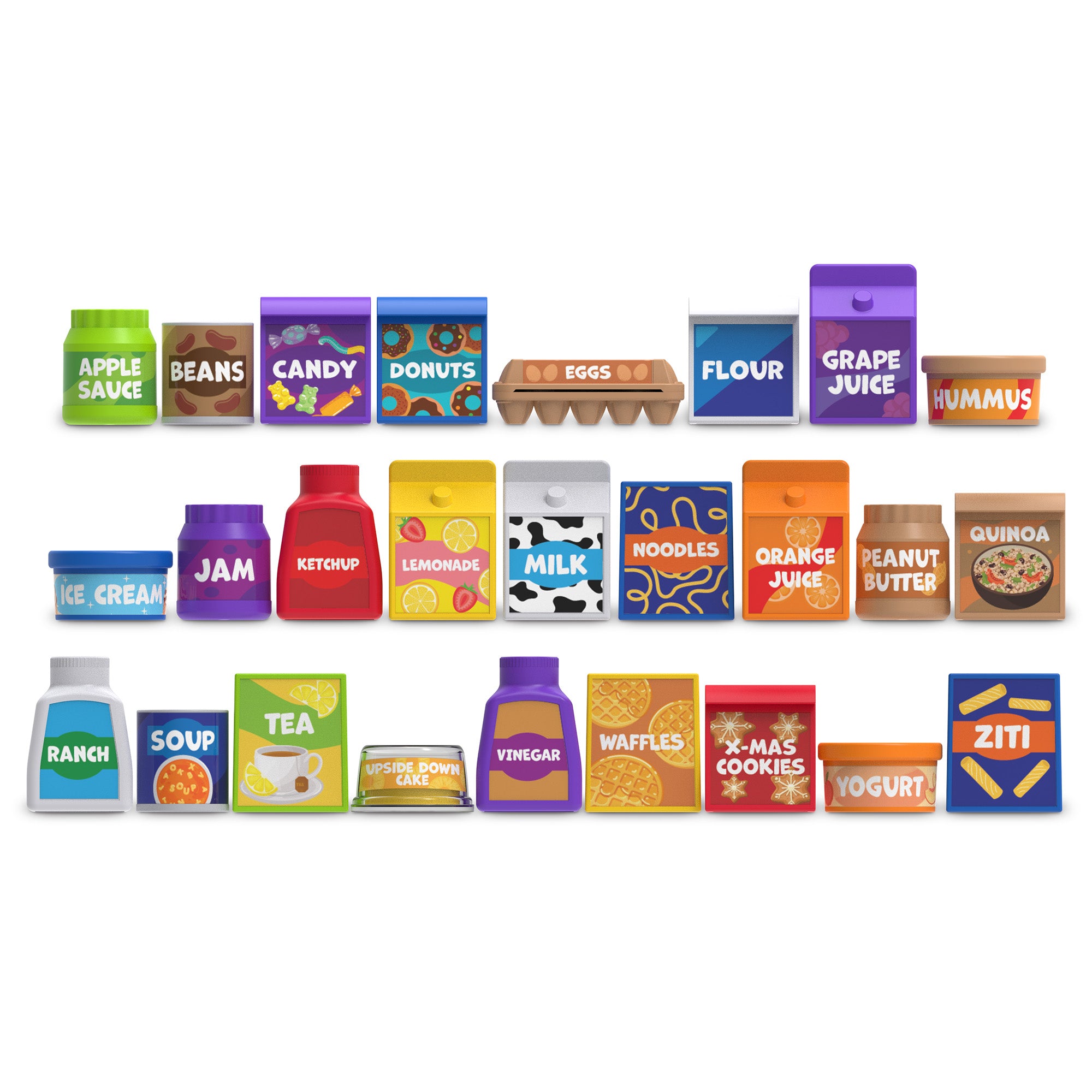 Learning Resources Alphabet Mini Market Pretend Play Set