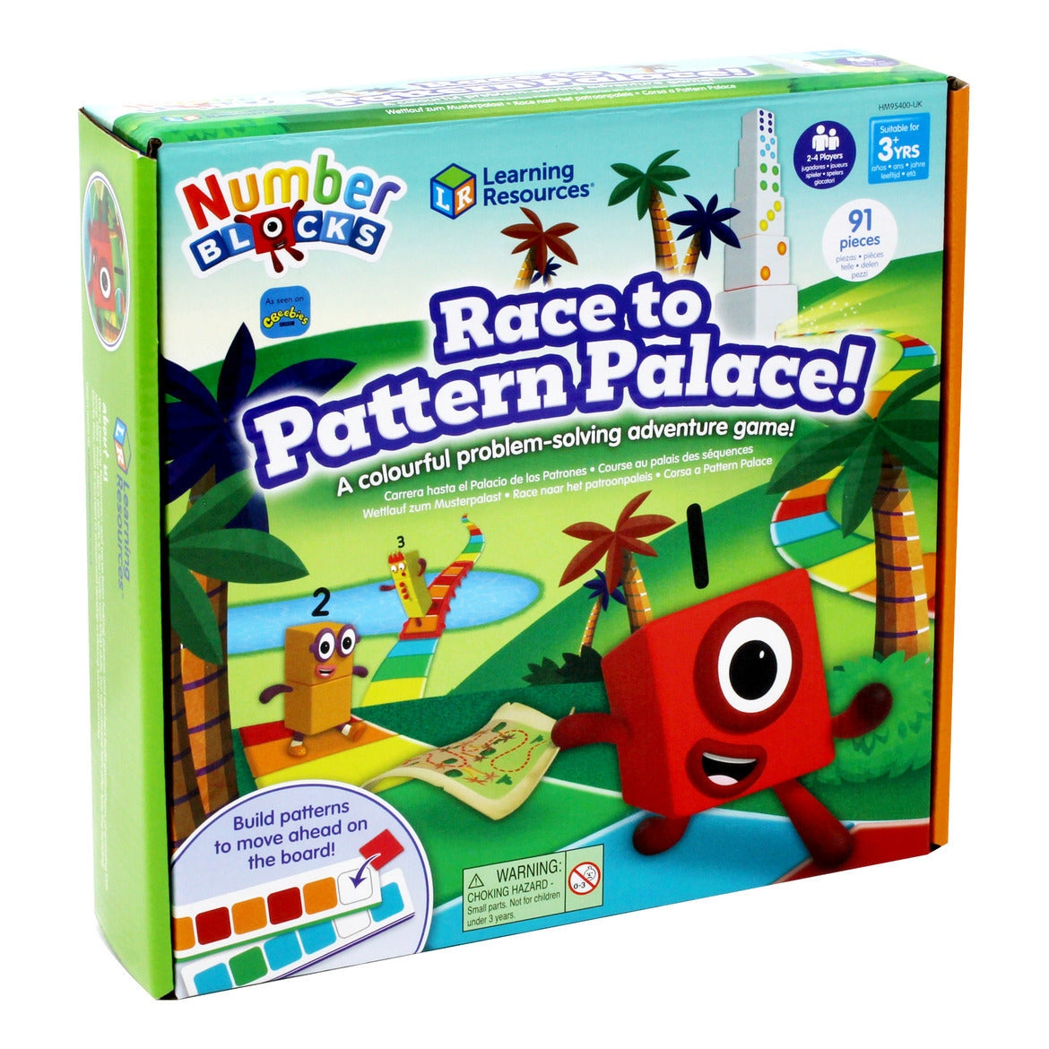 Numberblocks Empty Freestanding Retail Display Unit