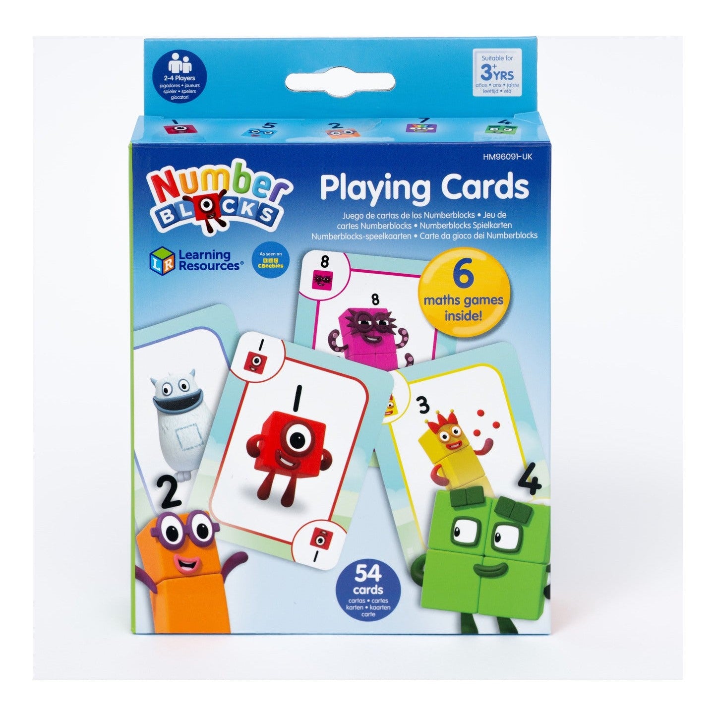 Numberblocks Empty Freestanding Retail Display Unit