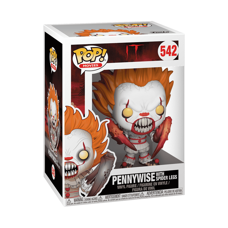 Funko Pop! Movies IT Pennywise with Spider Legs Vinyl Figure #542