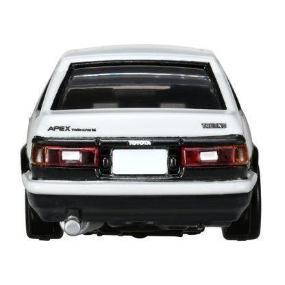 TOMICA Premium Unlimited 01 Initial D AE86 Trueno – 297666 Rear View 2 lpr