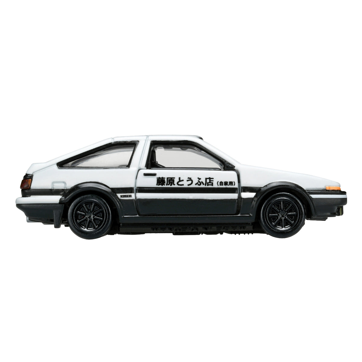 TOMICA Premium Unlimited 01 Initial D AE86 Trueno – 297666 Side View 1 lpr
