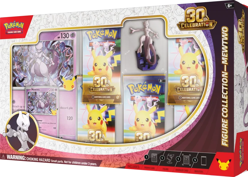 Pokémon TCG: 30th Celebration Mewtwo Figure Collection