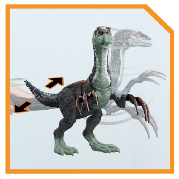 Jurassic World Dominion: Sound Slashin' Therizinosaurus 887961938609