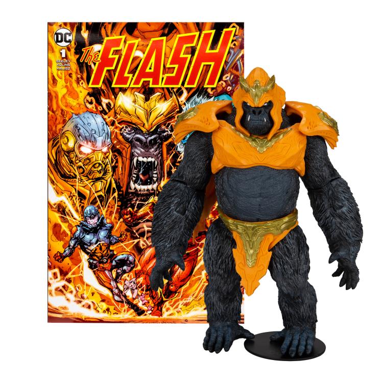 McFarlane Toys DC Direct Page Punchers The Flash Gorilla Grodd Megafig with Comic