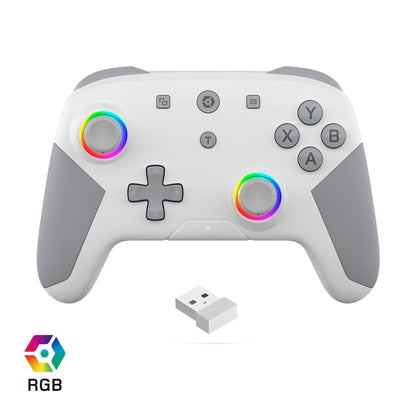 Gioteck Smart TV+ Duo Wireless Controller - White/Grey