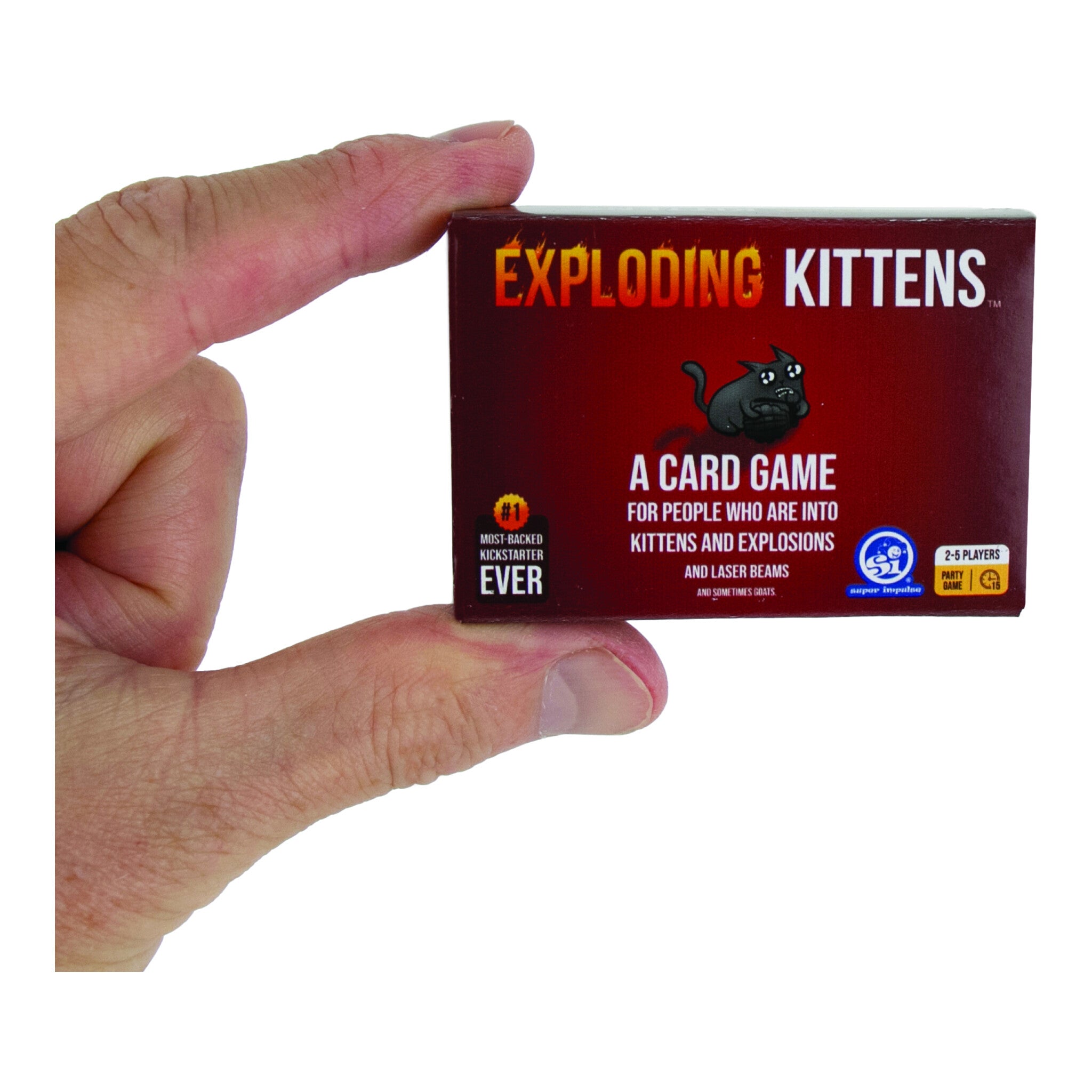 World's Smallest Exploding Kittens Card Game