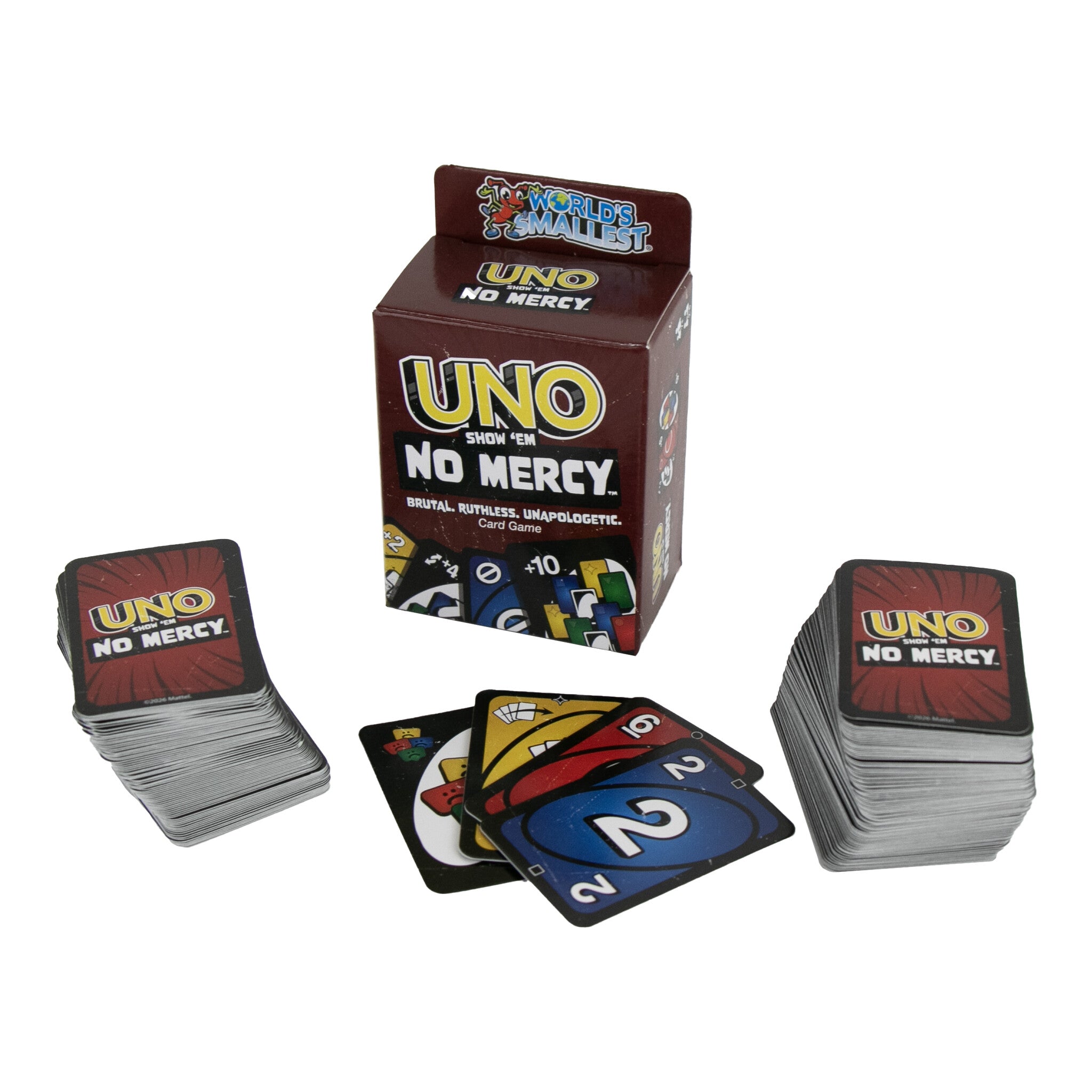 World’s Smallest UNO Show ’Em No Mercy Mini Card Game