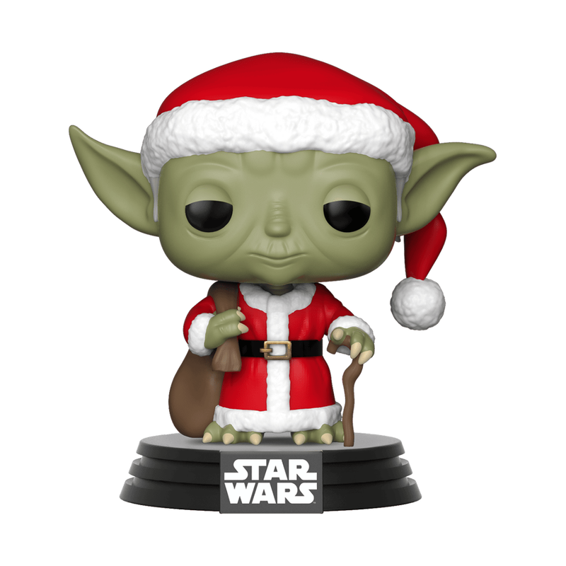 Funko Pop! Star Wars Holiday Santa Yoda Bobblehead Figure #277