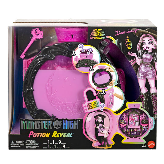 Monster High Potion Reveal Playset with Draculaura Doll