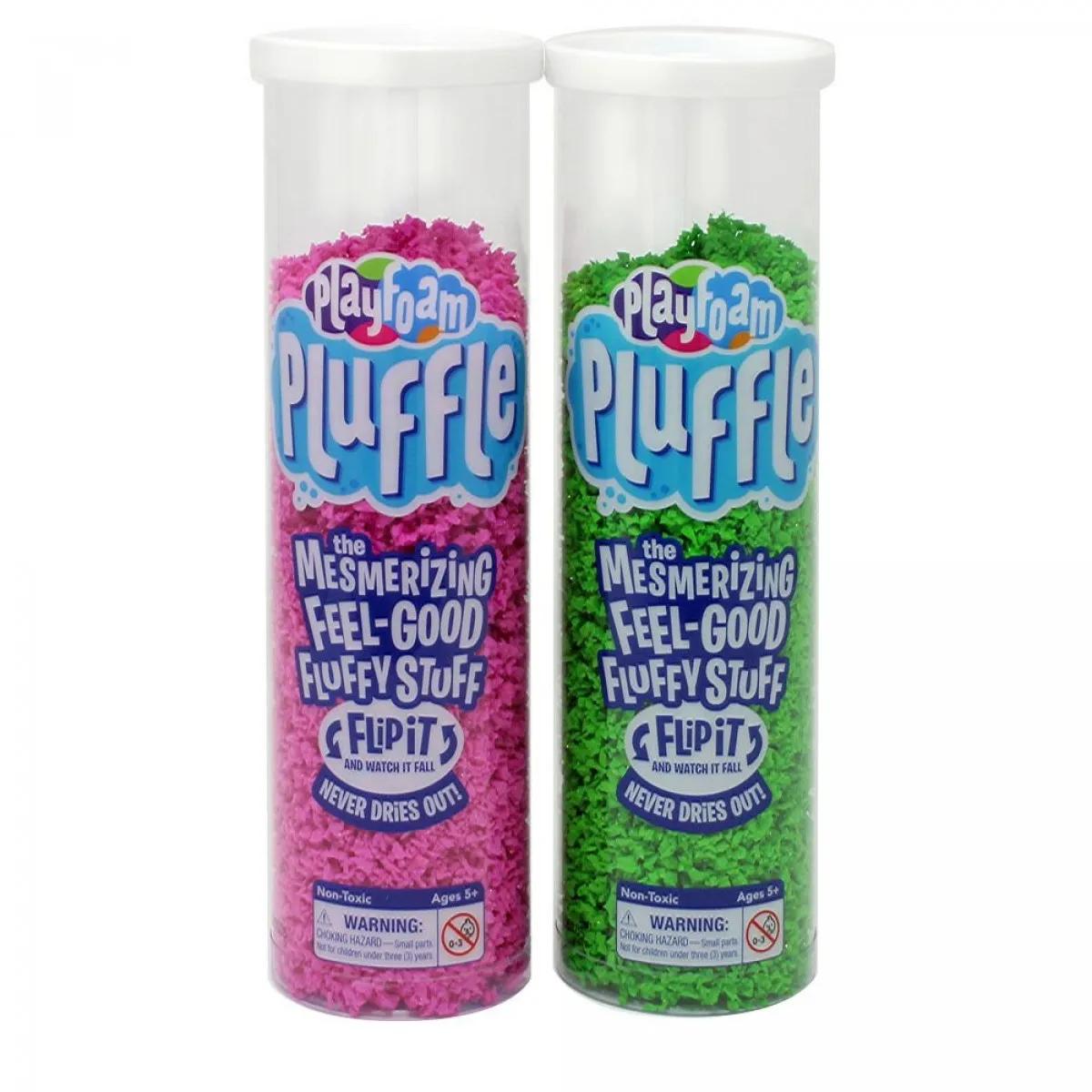 Educational Insights Playfoam Pluffle Pink & Green 2-Pack