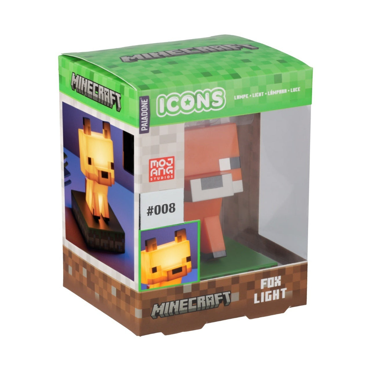 Paladone Minecraft Fox Icon Light