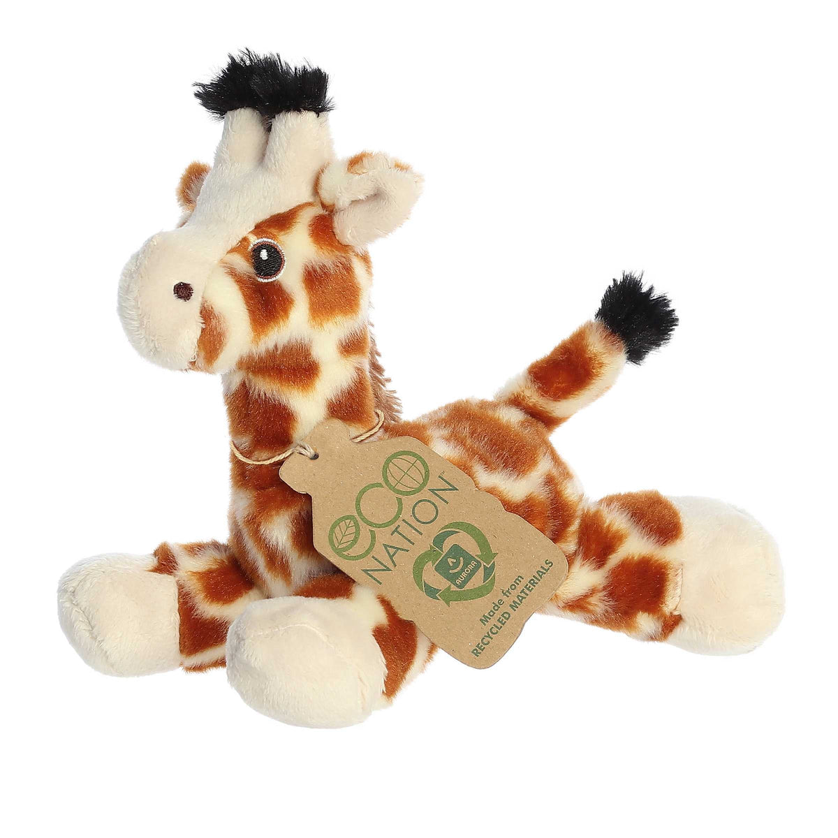 Aurora Eco Nation Eco Softies Giraffe 8in