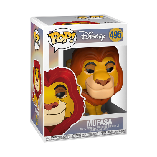 Funko Pop! Disney The Lion King Mufasa Vinyl Figure #495