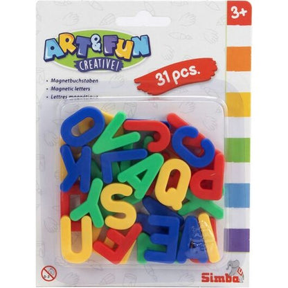 Simba Art & Fun Magnetic Capital Letters