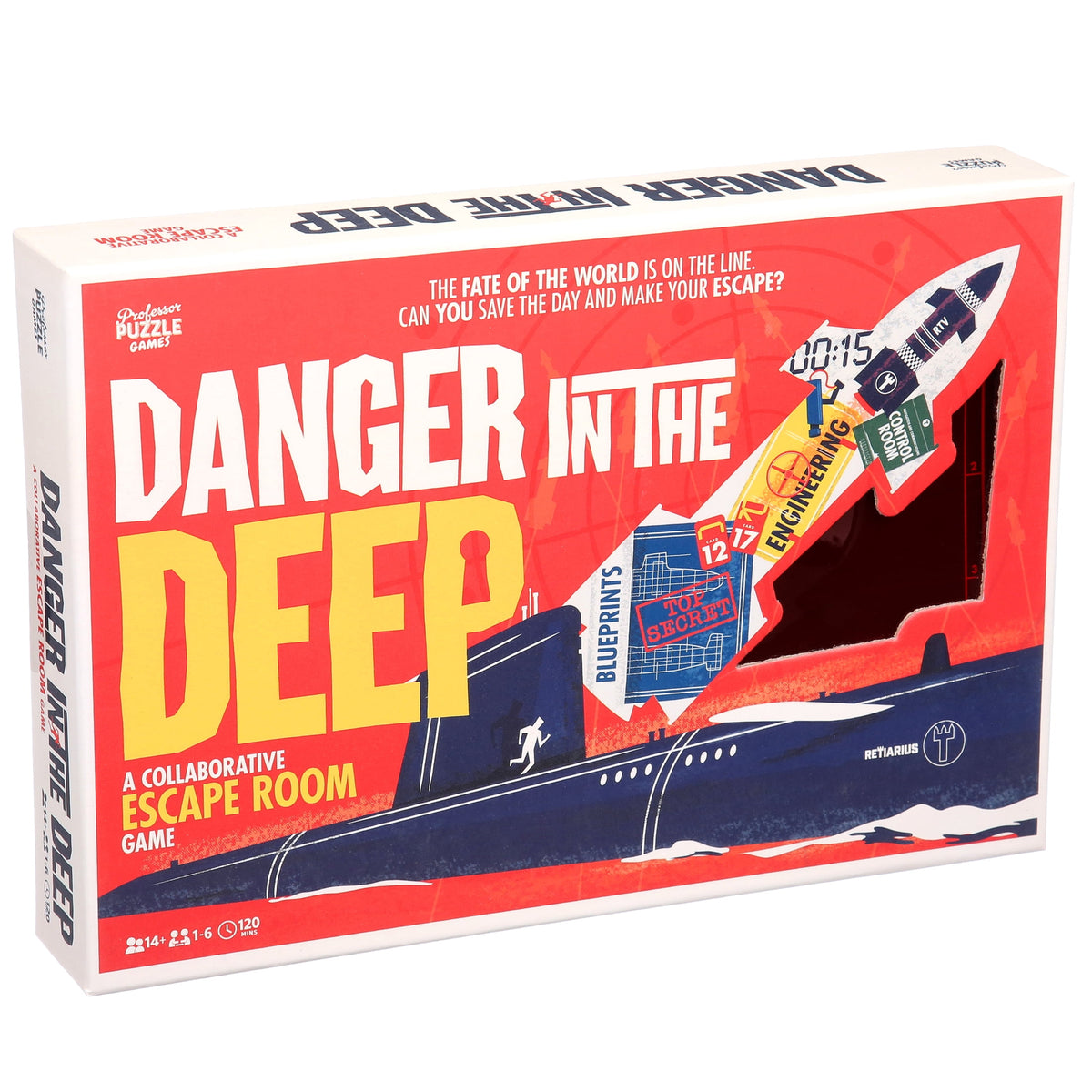 Professor Puzzle Danger in the Deep Escape Room Game