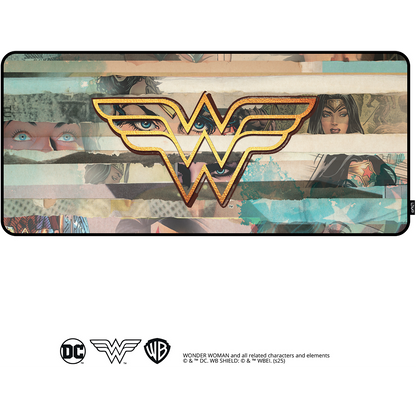 Lexip x Warner Bros. Wonder Woman Strips XXL Mouse Pad