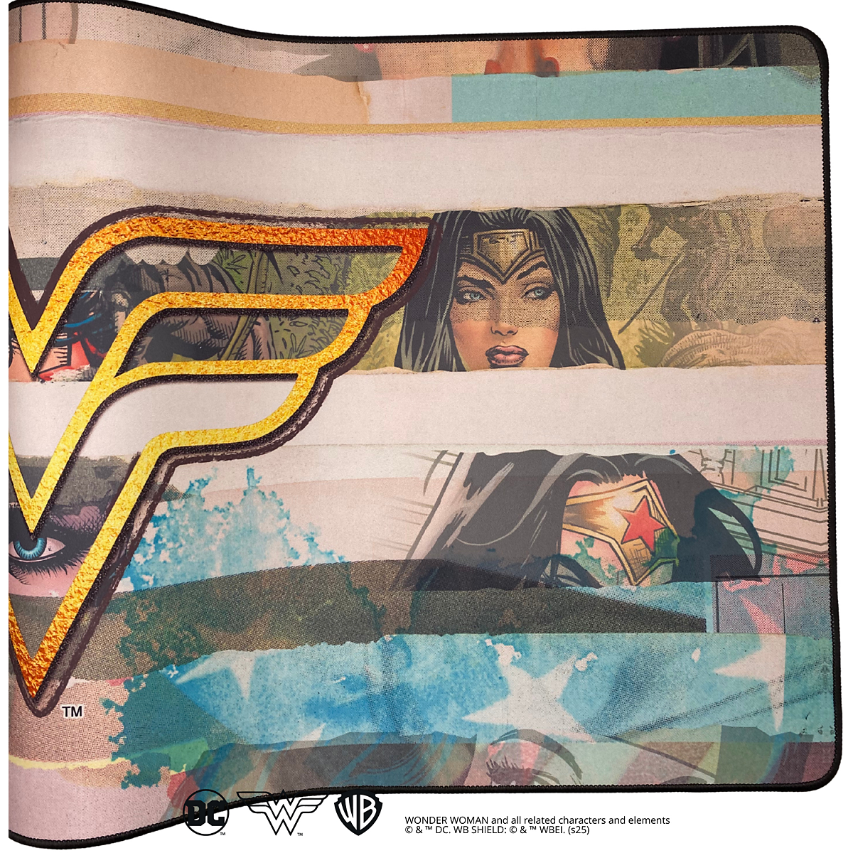 Lexip x Warner Bros. Wonder Woman Strips XXL Mouse Pad