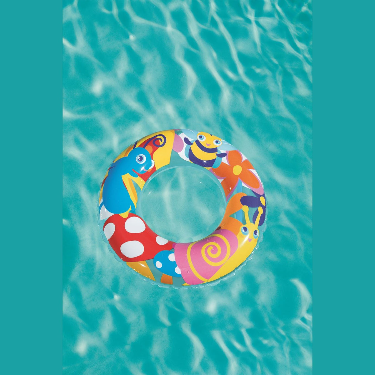 Bestway Designer Inflatable Swim Ring 56cm Assorted
