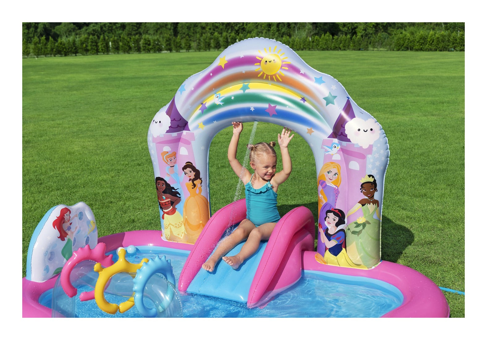 Bestway Disney Princess Enchanted Palace Inflatable Play Centre