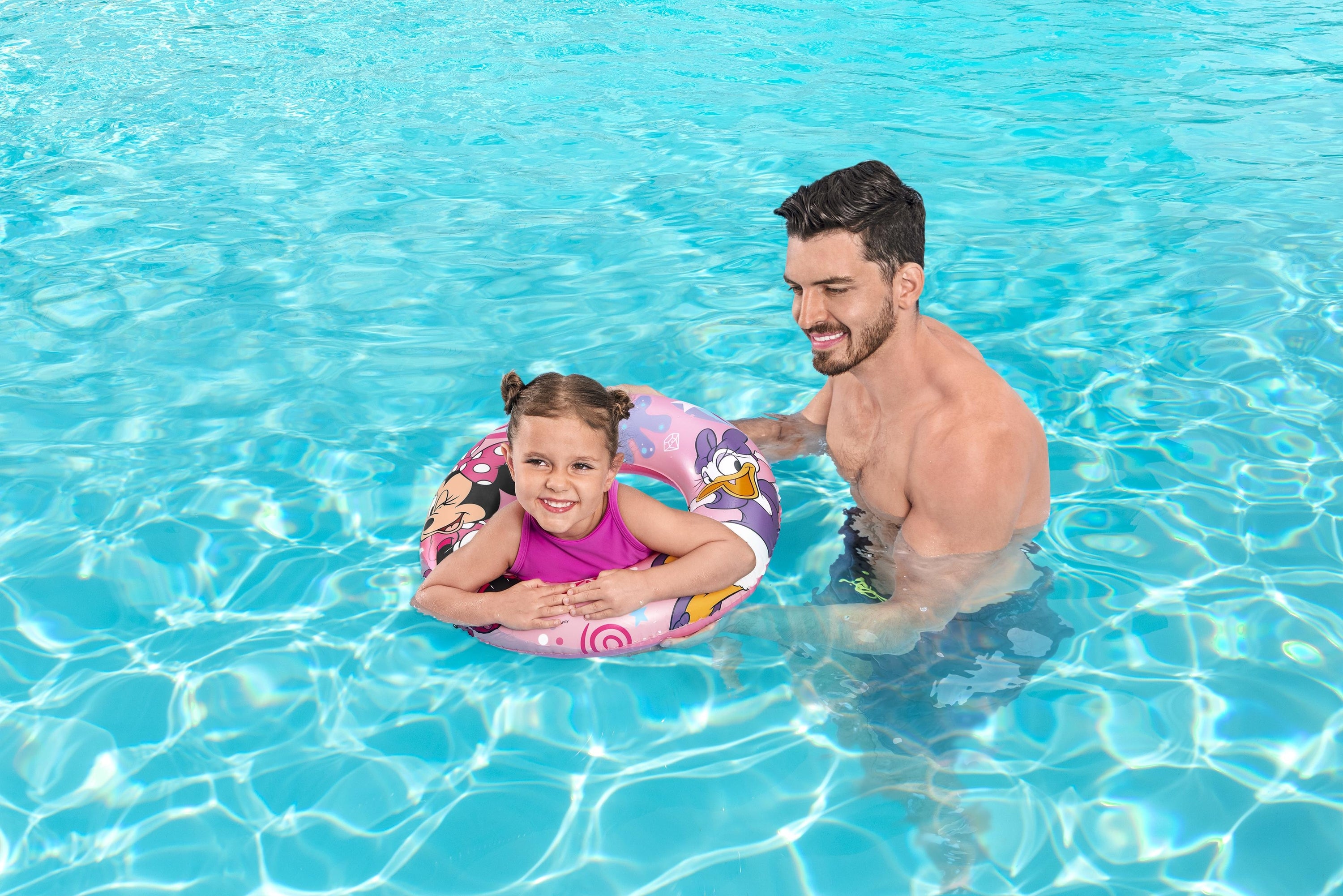 Bestway Disney Minnie Mouse 56cm Inflatable Swim Ring