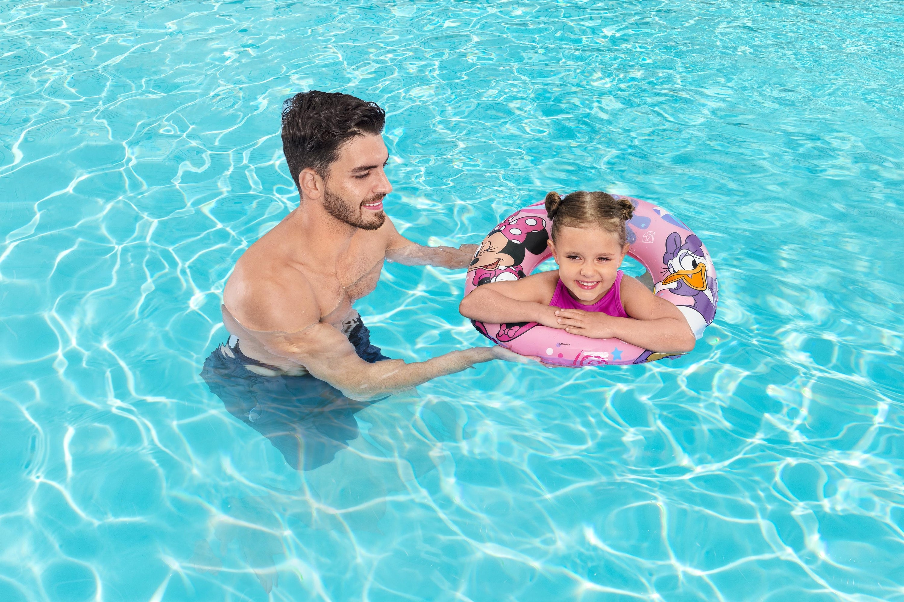 Bestway Disney Minnie Mouse 56cm Inflatable Swim Ring