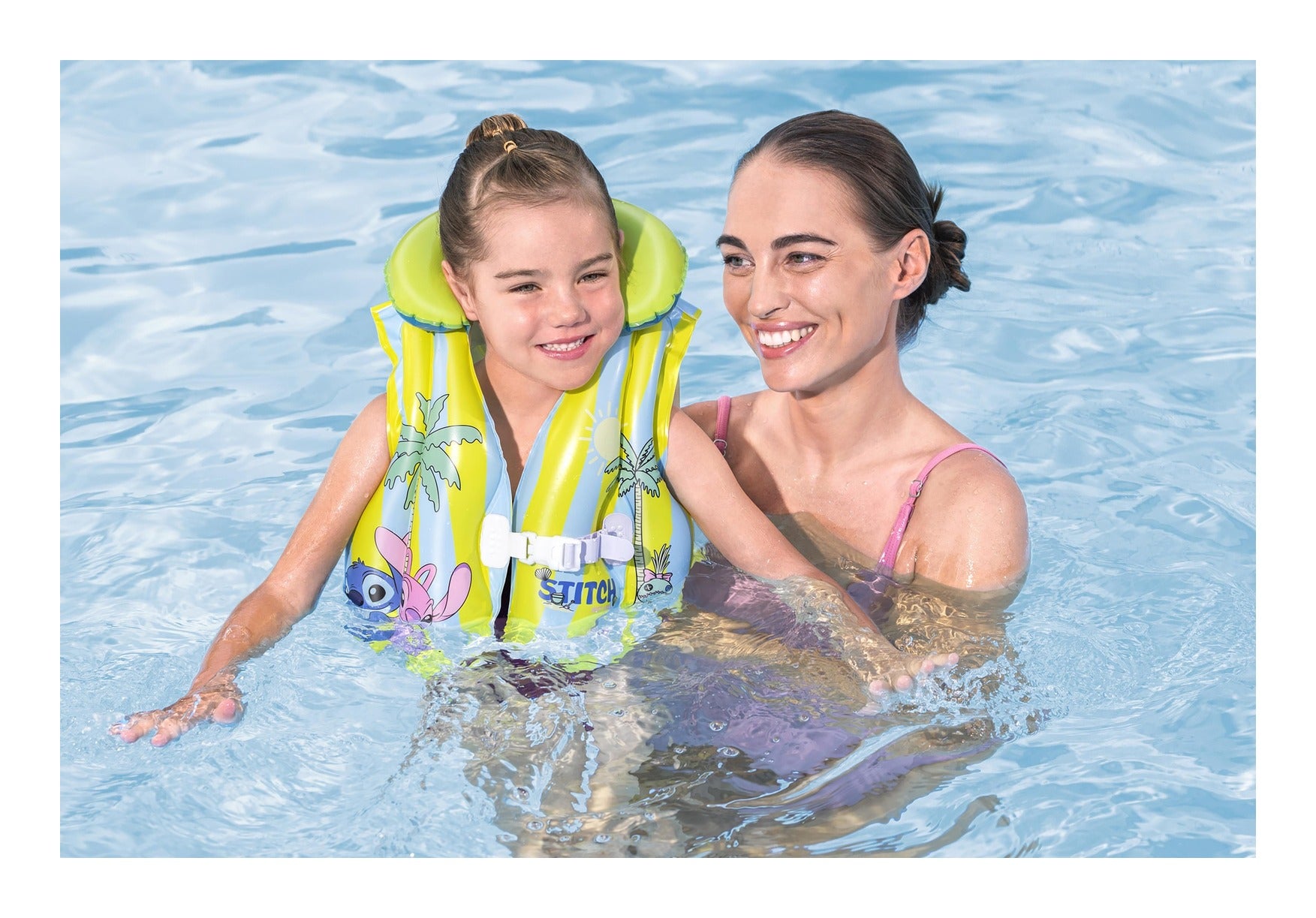 Bestway Disney Stitch Inflatable Swim Vest 3–6 Years