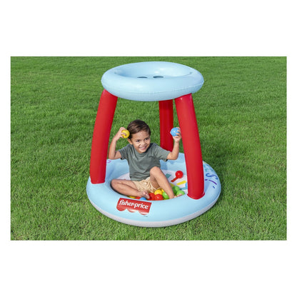 Fisher-Price Lil' Sunshine Inflatable Ball Pit with 15 Balls