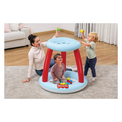 Fisher-Price Lil' Sunshine Inflatable Ball Pit with 15 Balls