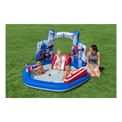 Bestway Marvel Spider-Man Inflatable Play Centre with Slide