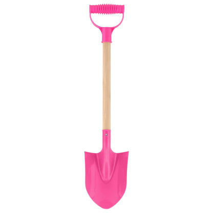Yello 22-Inch Wooden Shaft Medium Super Spade – Assorted Colours