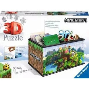 Ravensburger Minecraft Storage Box 216-Piece 3D Puzzle