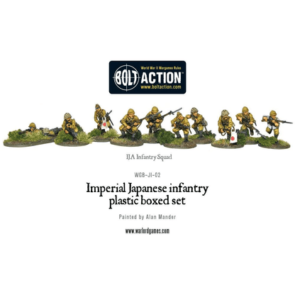 Bolt Action Imperial Japanese Infantry 30-Miniature Plastic Boxed Set