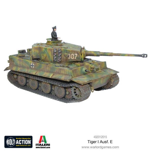 Bolt Action Tiger I Ausf. E Heavy Tank Model Kit