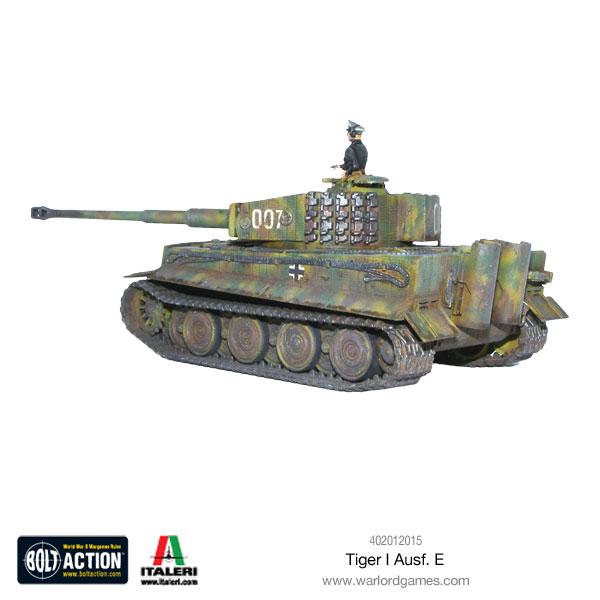 Bolt Action Tiger I Ausf. E Heavy Tank Model Kit