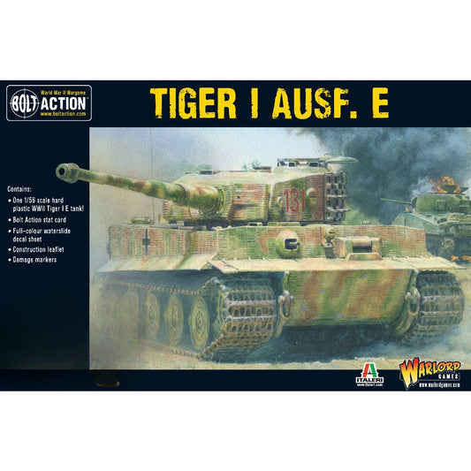 Bolt Action Tiger I Ausf. E Heavy Tank Model Kit