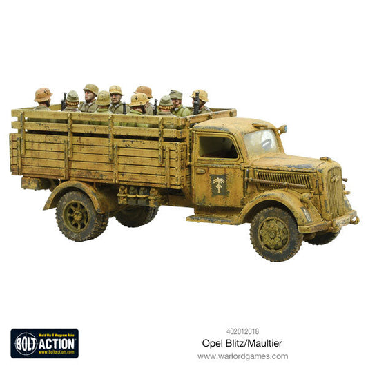 Bolt Action Opel Blitz/Maultier 28mm Plastic Model Kit