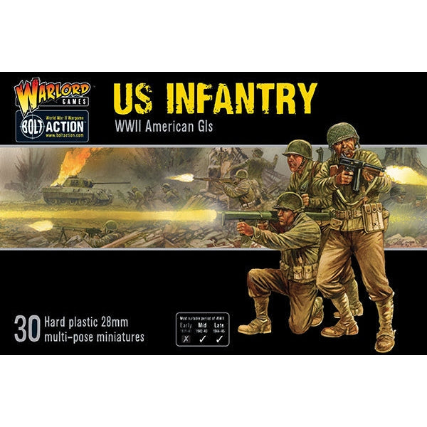 Bolt Action US Infantry Platoon – WWII American GIs