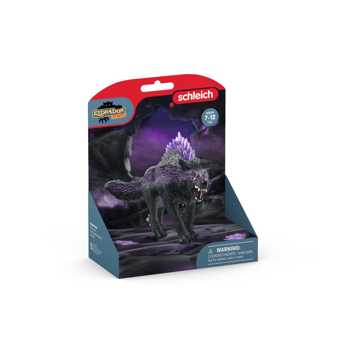 Schleich ELDRADOR Creatures Shadow Wolf Figure 42554