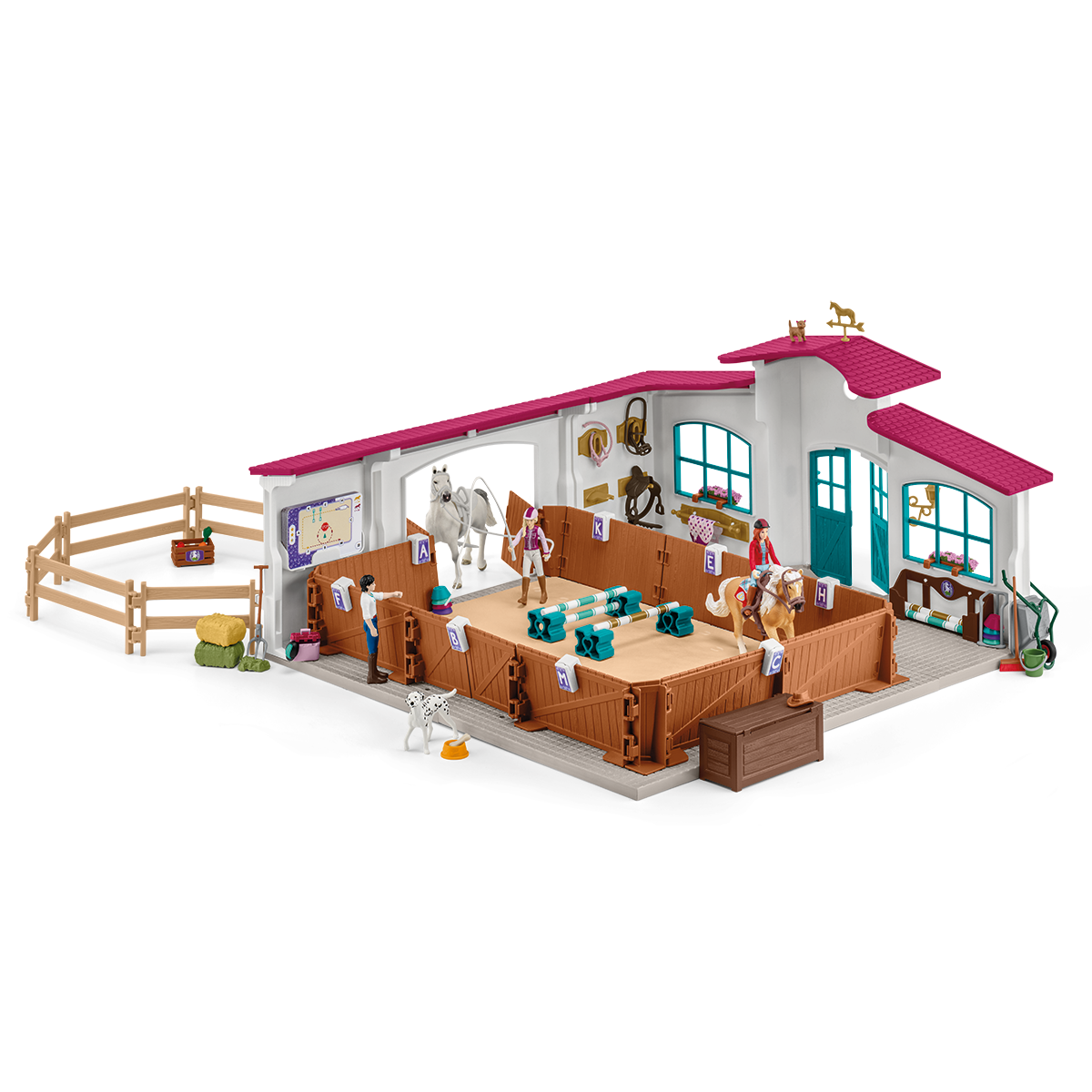 Schleich Horse Club Riding Arena Peppertree Playset 42639