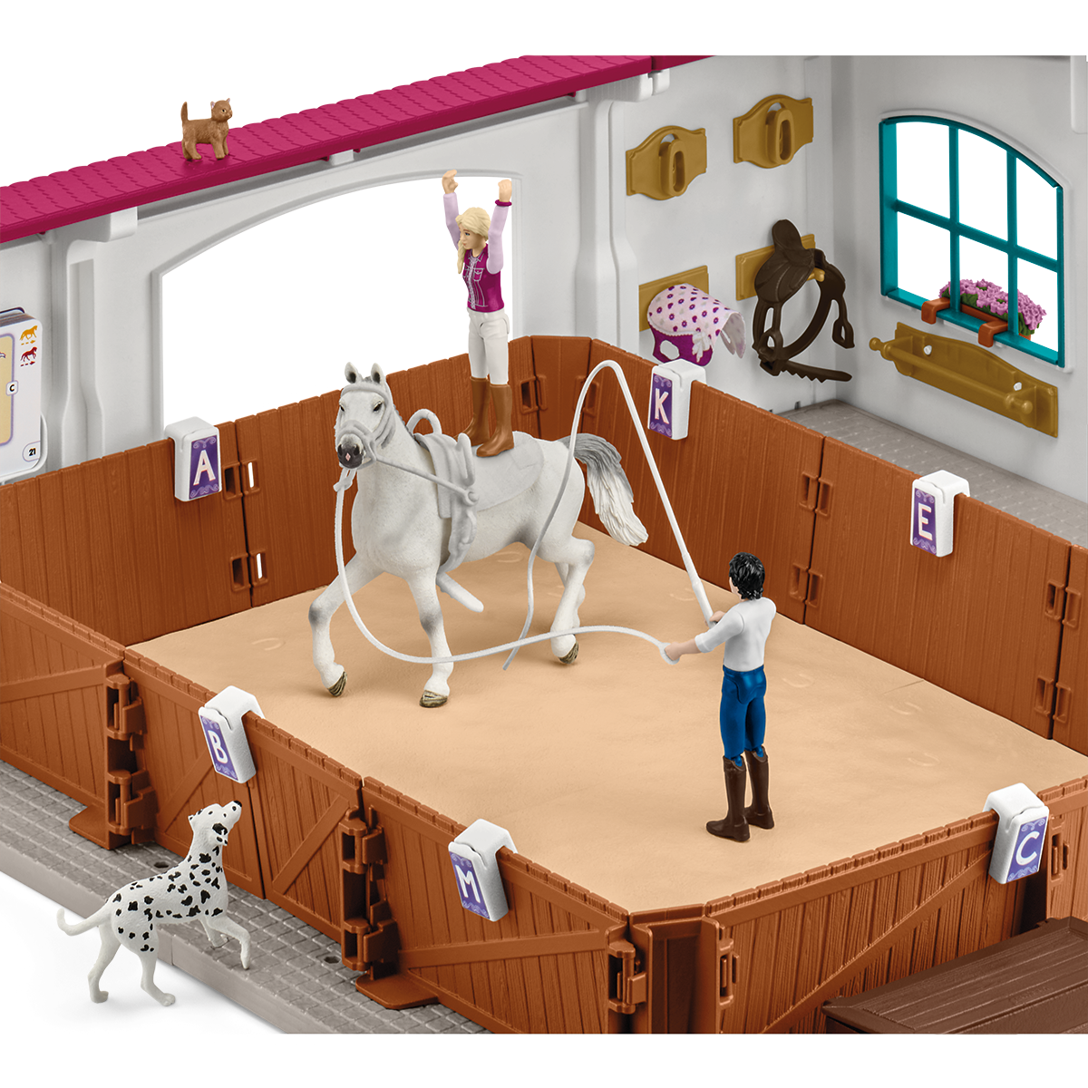 Schleich Horse Club Riding Arena Peppertree Playset 42639