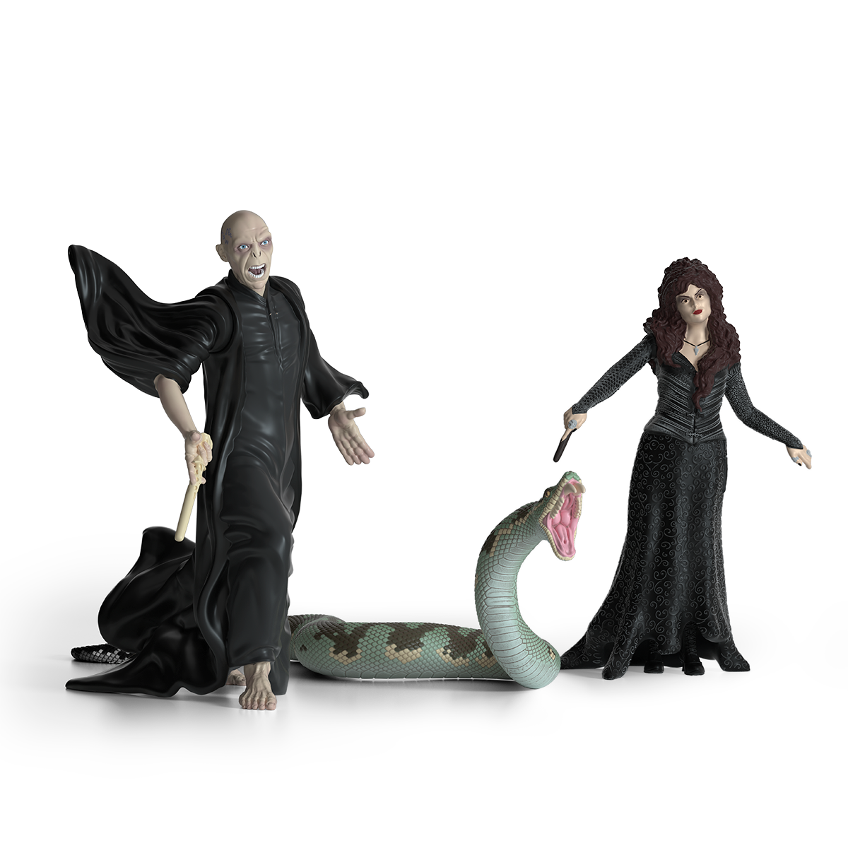 Schleich Harry Potter Lord Voldemort, Nagini & Bellatrix Lestrange Figure Set