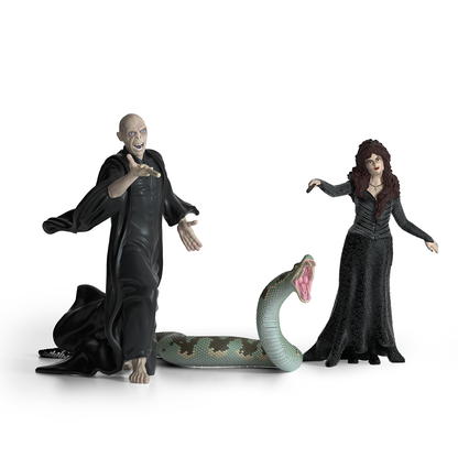 Schleich Harry Potter Lord Voldemort, Nagini & Bellatrix Lestrange Figure Set