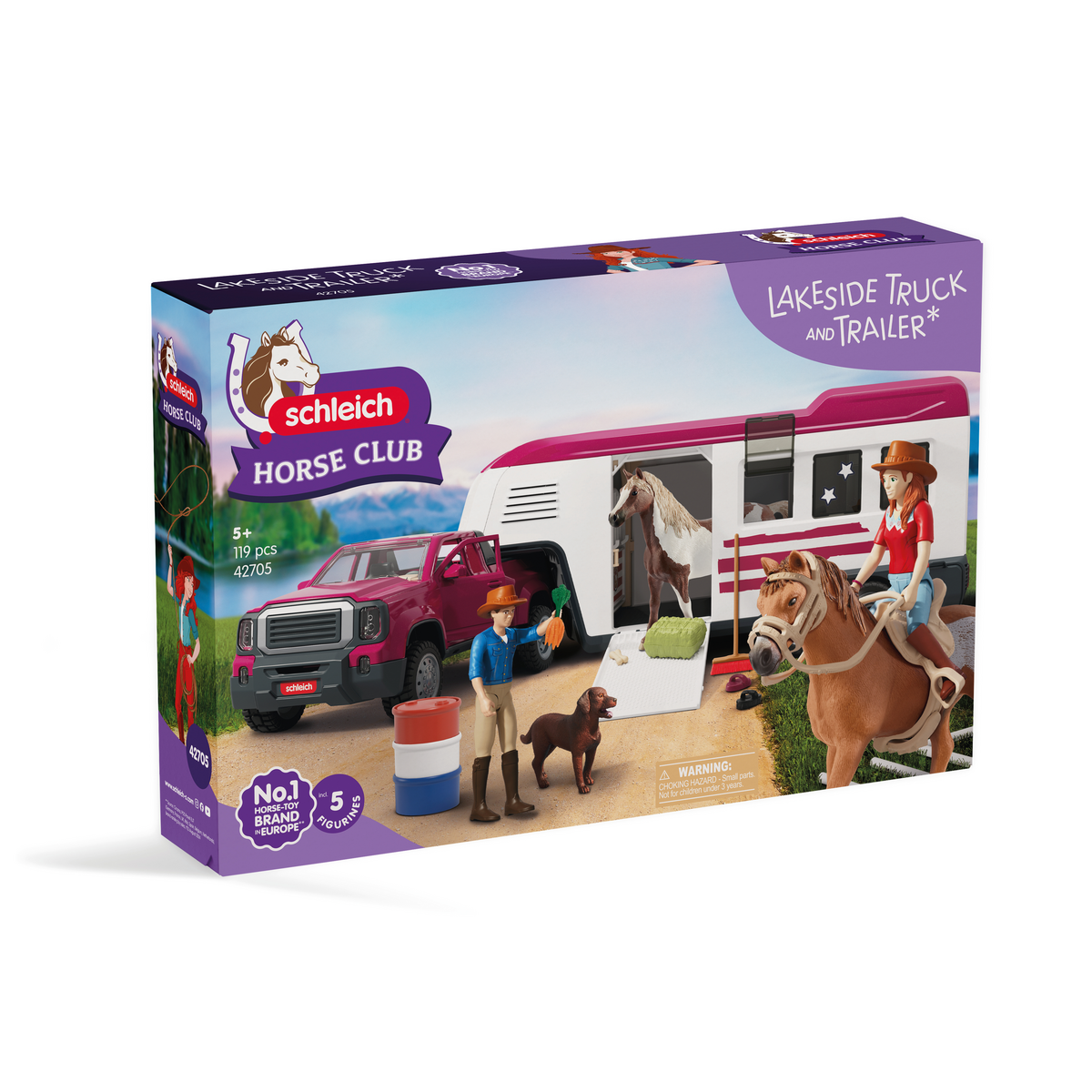 Schleich Horse Club Lakeside Truck and Trailer Playset