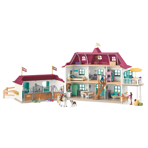 Schleich HORSE CLUB Lakeside Country House and Stable Playset