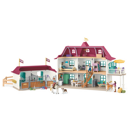 Schleich HORSE CLUB Lakeside Country House and Stable Playset